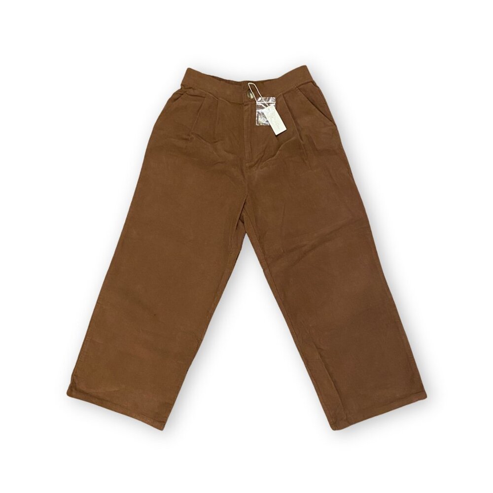 NWT Rylee + Cru Brooklyn Trouser Saddle M